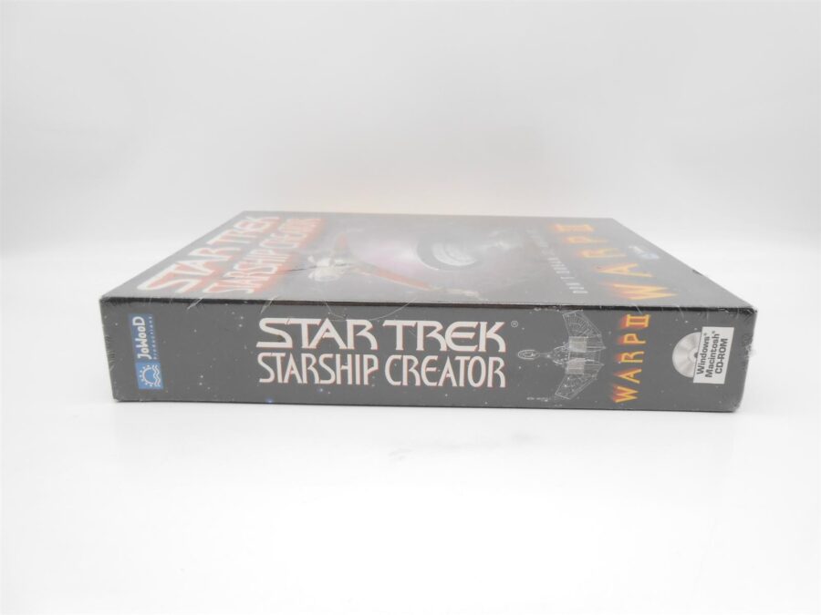 Star Trek Starship Creator Warp 2 PC CD-Rom Big Box Sealed