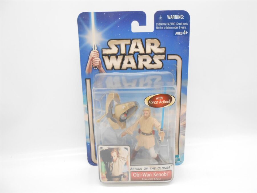 Star Wars Attack of the Clones Qui-Gon Jinn, Obi-Waan Kenobi, Skywalker