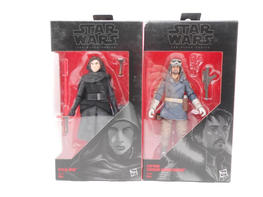 Star Wars Black Series Captain Cassain Andor (Eadu) + Kylo Ren Hasbro