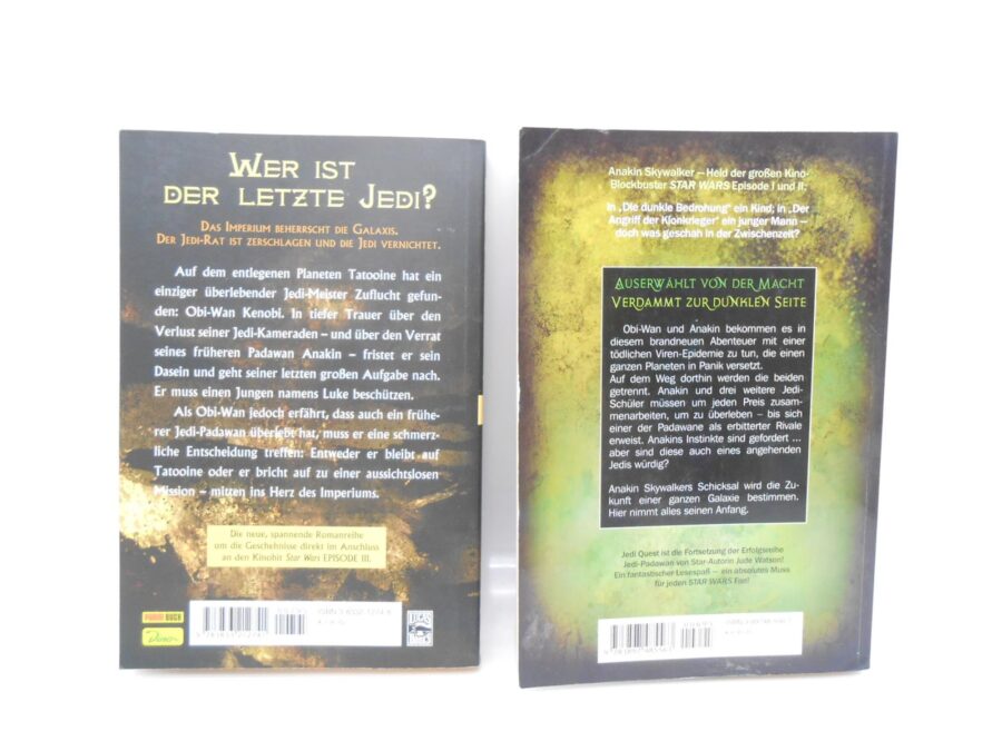 STAR WARS Bücher 6 Stück 90er/ 00er Jahre Panini Dino