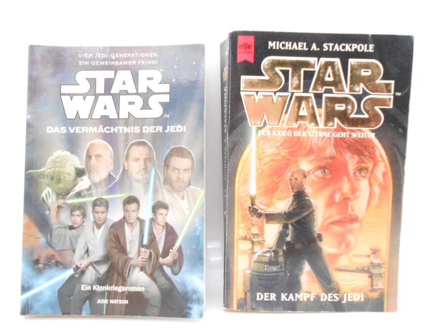 STAR WARS Bücher 6 Stück 90er/ 00er Jahre Panini Dino