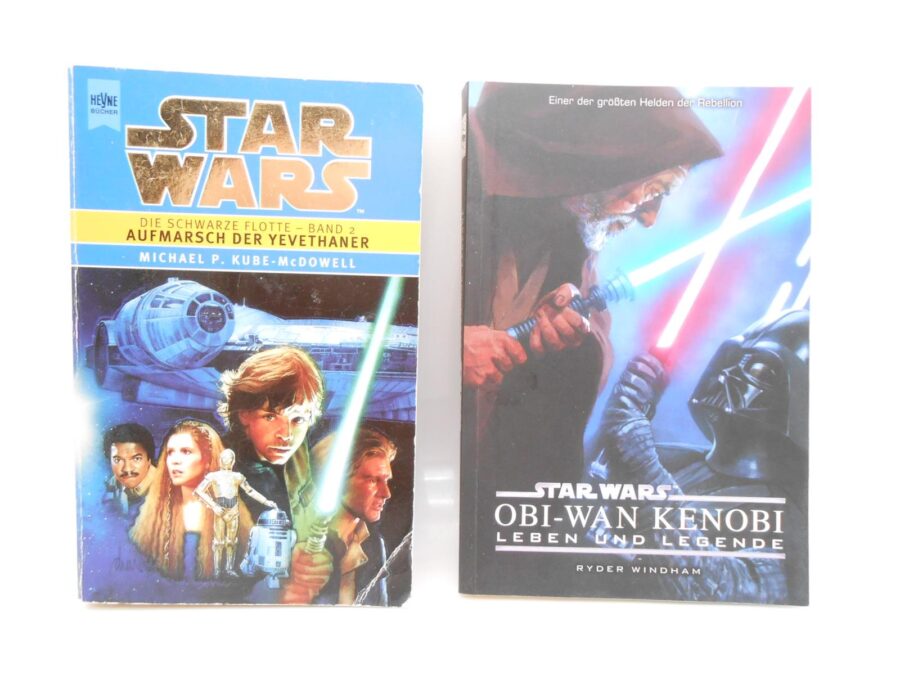 STAR WARS Bücher 6 Stück 90er/ 00er Jahre Panini Dino