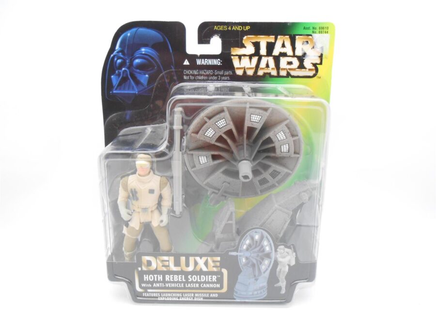 Star Wars Deluxe Hot Rebel Soldier with Laser Cannon Kenner 1996