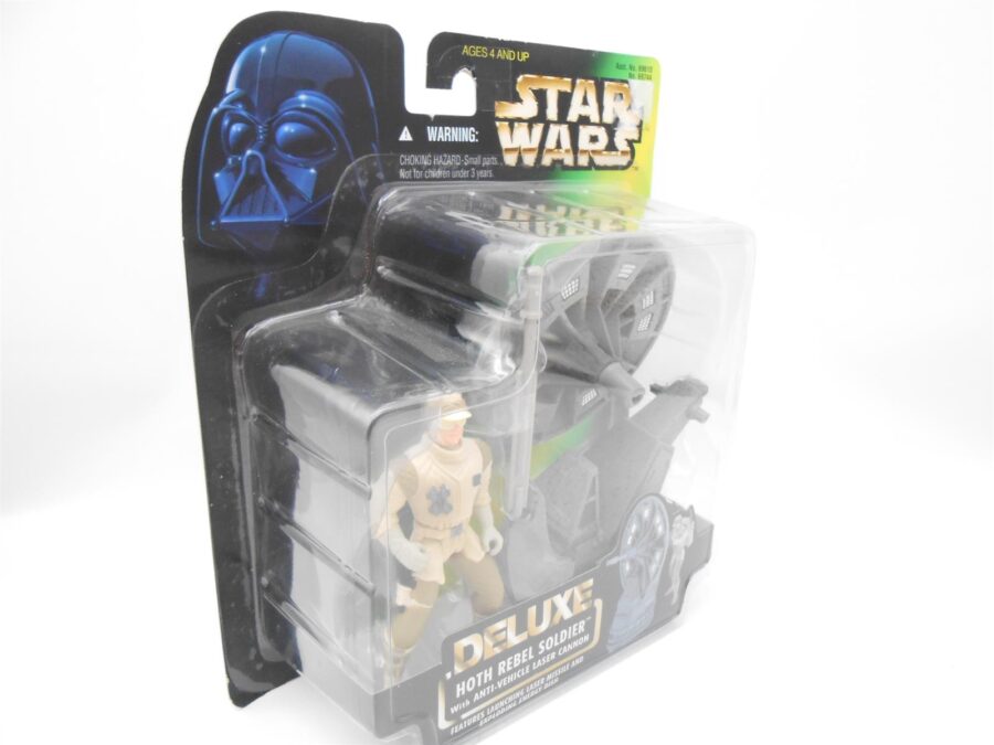 Star Wars Deluxe Hot Rebel Soldier with Laser Cannon Kenner 1996
