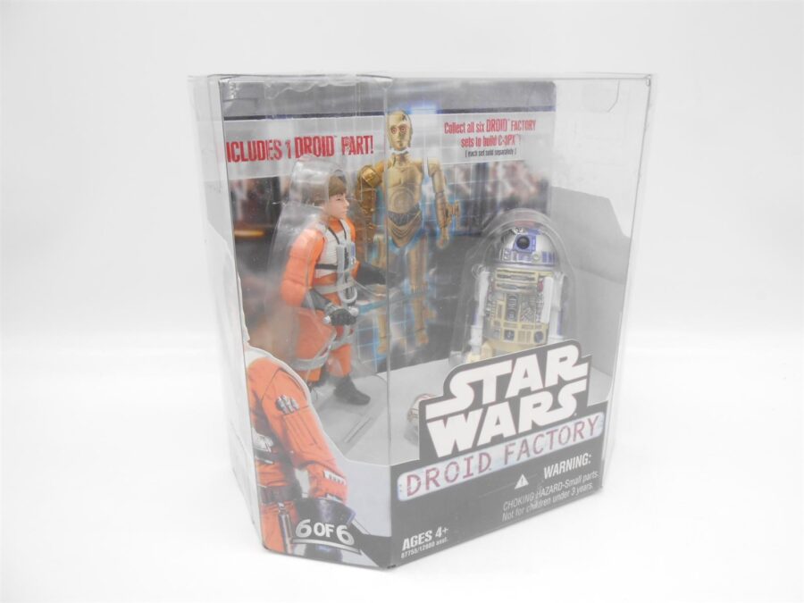 Star Wars Droid Factory Luke Skywalker & R2D2 6 of 6 Hasbro 2008