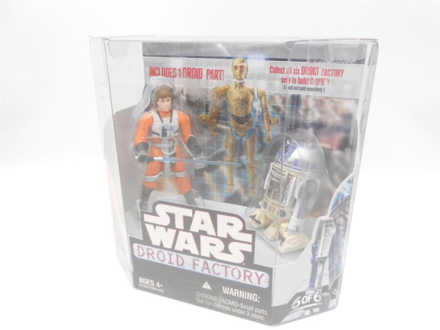 Star Wars Droid Factory Luke Skywalker & R2D2 6 of 6 Hasbro 2008