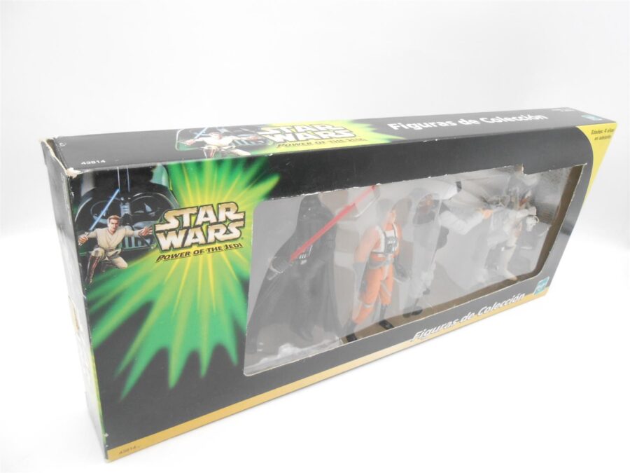 Star Wars "Figuras de Colección" 4-Pack aus Mexiko 2002 Rarität Neu OVP