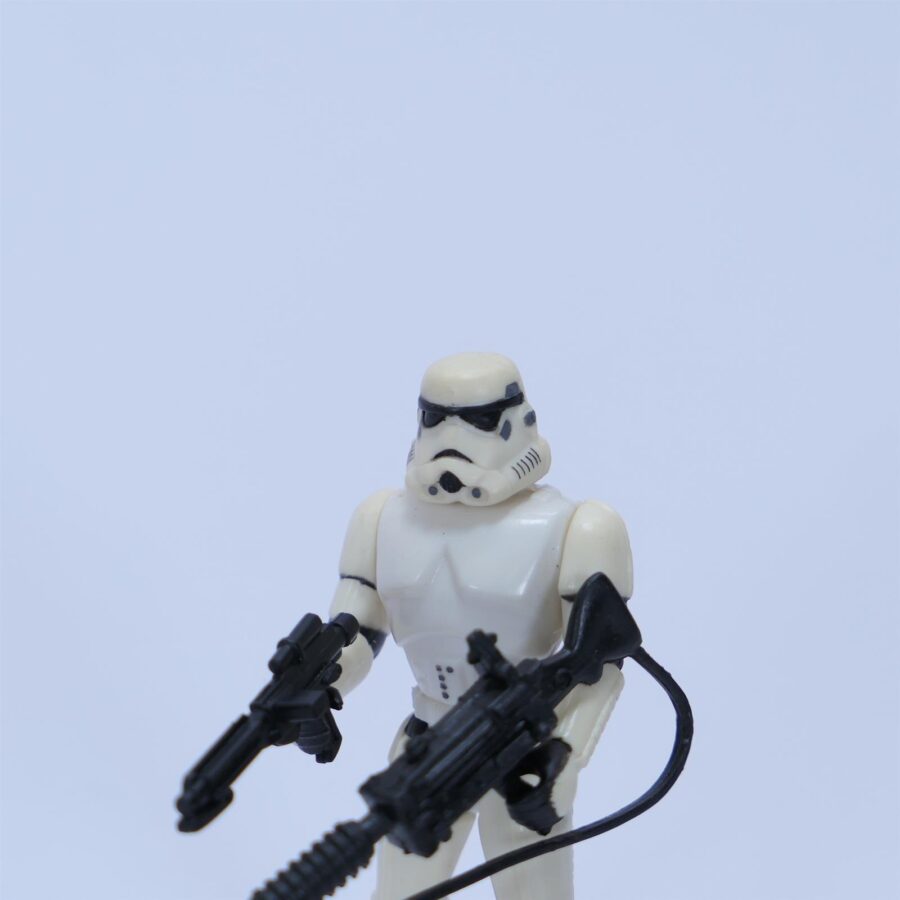 STAR WARS STURMTRUPPLER + Waffe TOP ZUSTAND 1995 Kenner Lucas Film