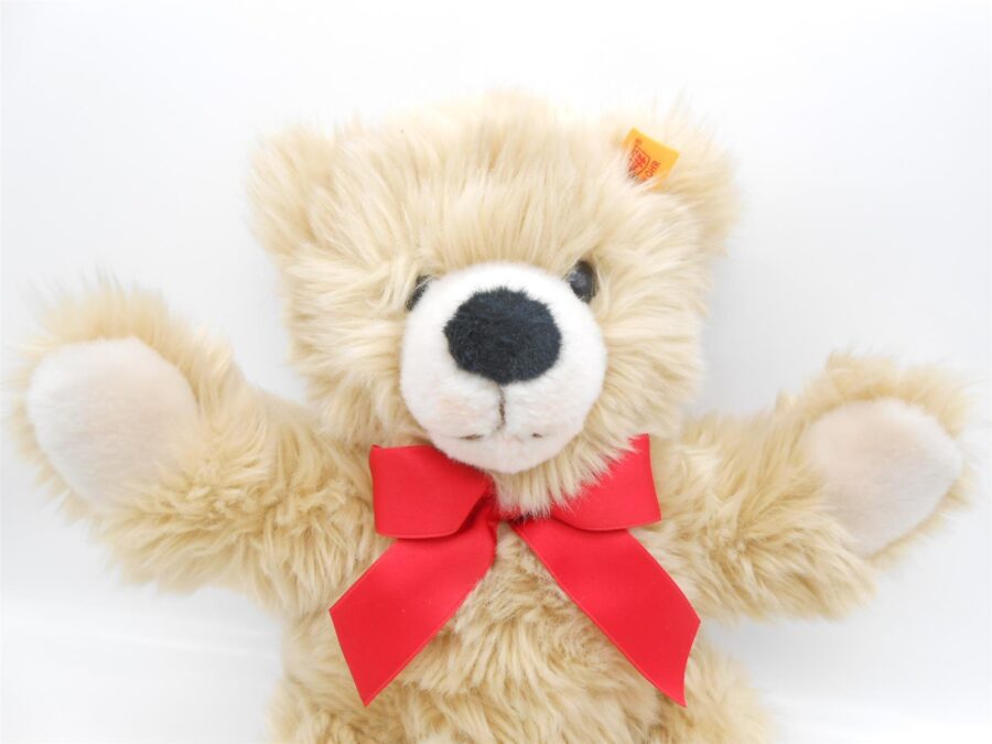Steiff 013768 - Bobby Teddybär hellbraun 30cm Webpelz