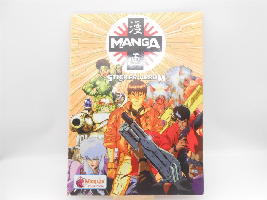 Sticker Album MANGA Merlin Collections ca. 50% vollständig