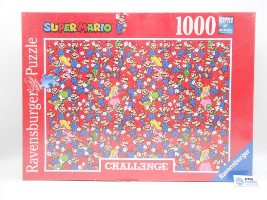 Super Mario Challenge Puzzle Nintendo 2020 1000 Teile 70x50cm Neu