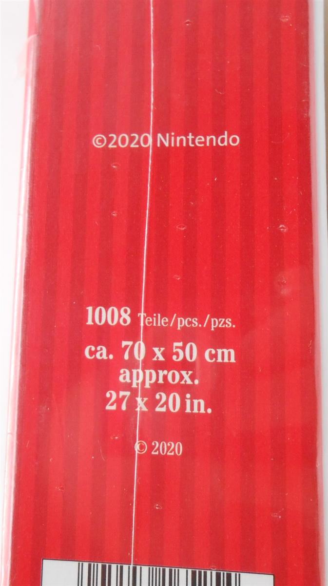 Super Mario Challenge Puzzle Nintendo 2020 1000 Teile 70x50cm Neu