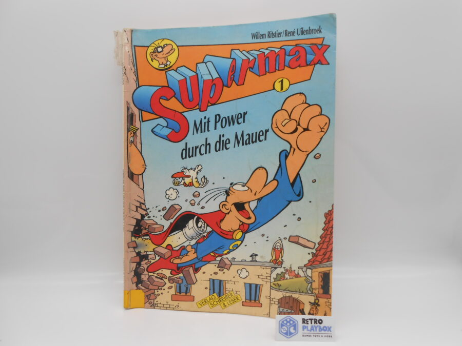 SUPER MAX Mit Power durch die Mauer Comic Heft Nr.1 Schreiber und Leser