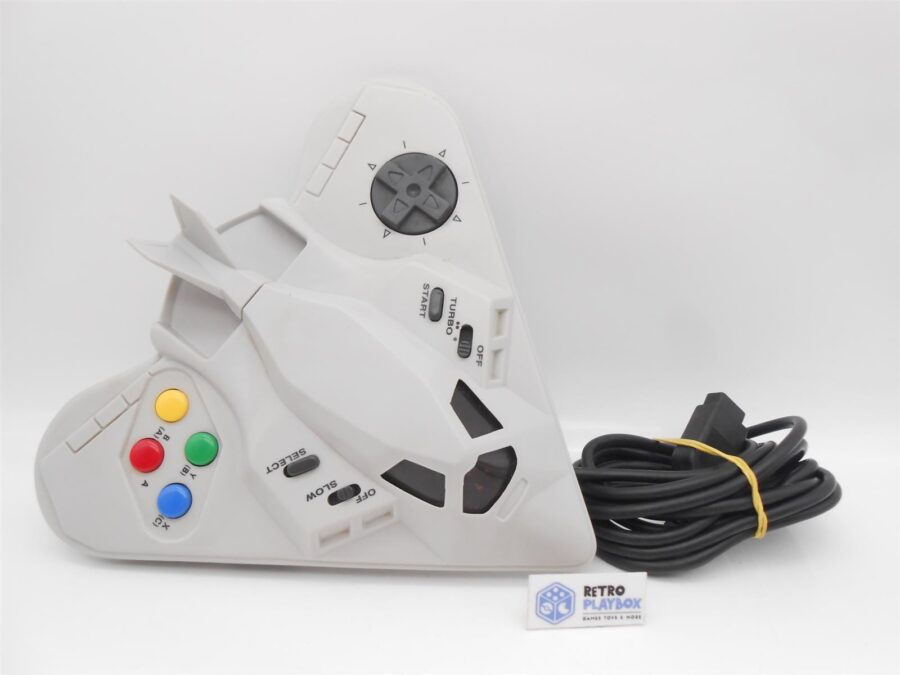 Super NES Mega Drive Jet Fighter Controller Rarität 80er Beeshu Vintage