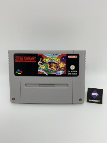 Super Nintendo SNES - Battletoads in Battlemaniacs PAL Zustand: Gut