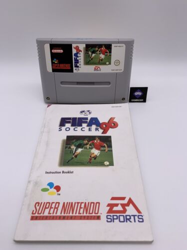 Super Nintendo SNES - Fifa 96 mit Anleitung Zustand: Gut