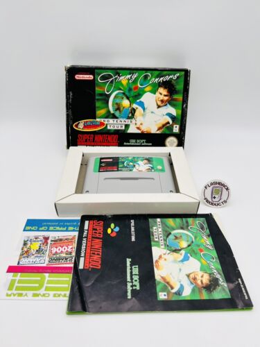 Super Nintendo SNES - Jimmy Connors | Modul OVP Zustand