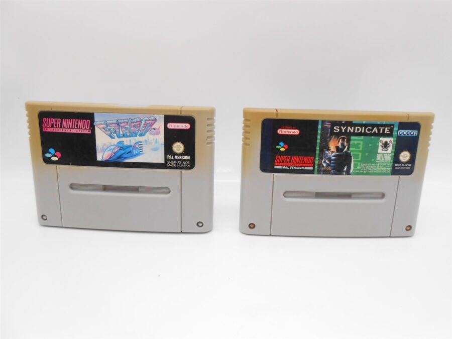Super Nintendo SNES Konsole getestet +Wireless Controller & 4 Spiele