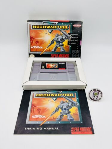 Super Nintendo SNES - MECHWARRIOR | Modul OVP Zustand: Gut V4