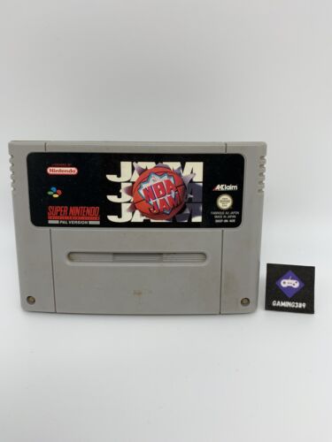 Super Nintendo SNES - NBA JAM PAL Zustand Gut