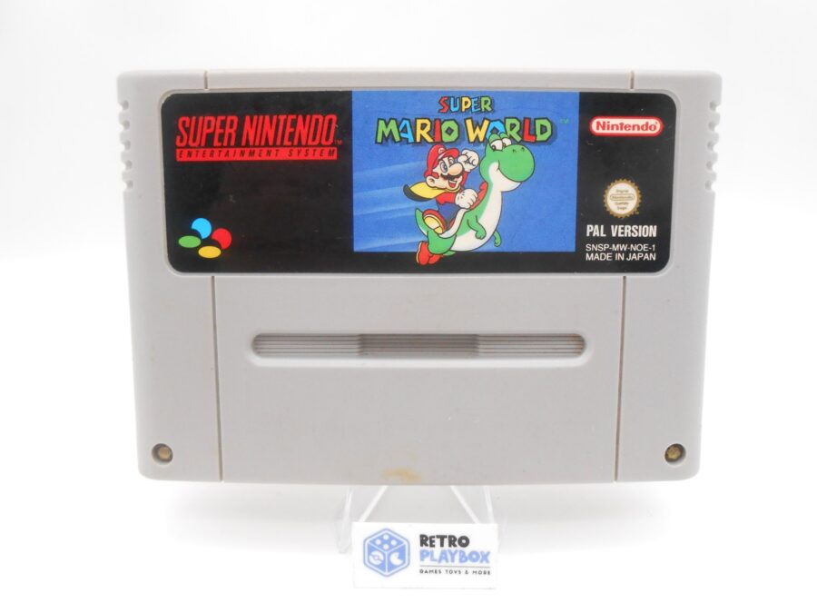 Super Nintendo SNES Spiel Super Mario World PAL Version Modul