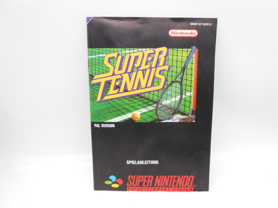 Super Nintendo SNES Spiel Super TENNIS mit OVP & Anleitung