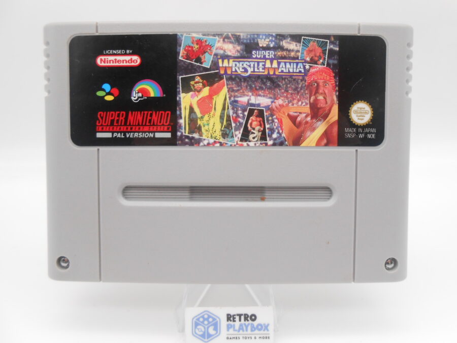 Super Nintendo SNES Spiel SUPER WRESTLE MANIA Modul guter Zustand