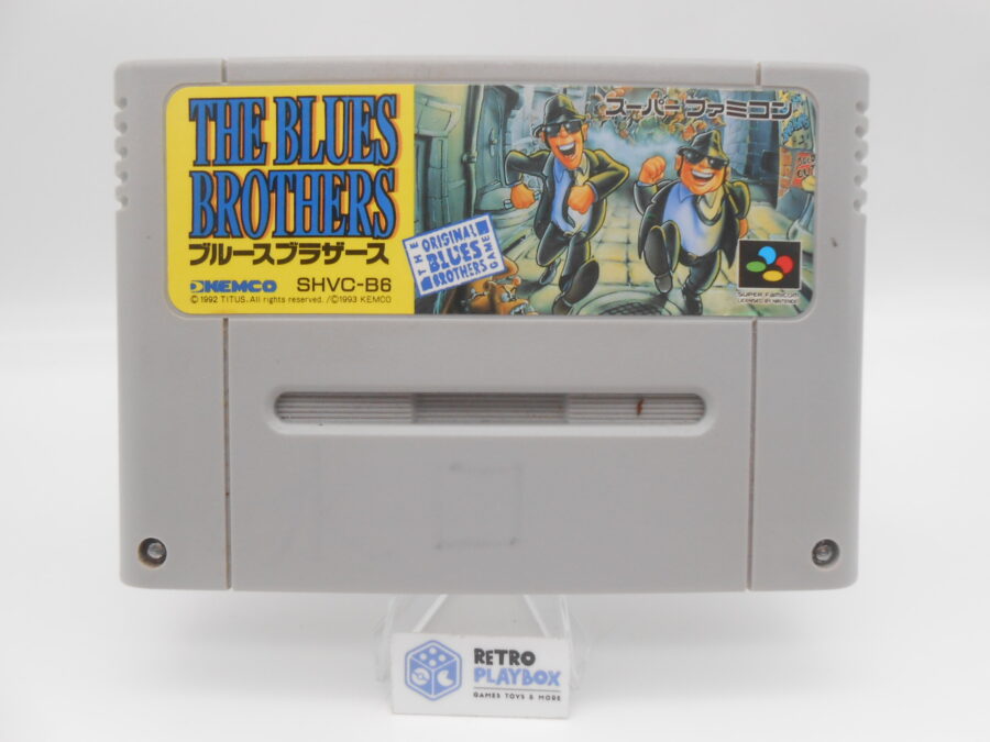 Super Nintendo SNES Spiel THE BLUES BROTHERS Japan Famicom Modul /Gut