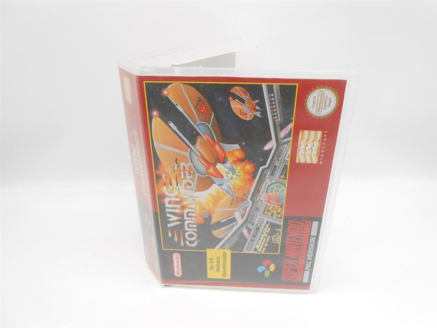 Super Nintendo SNES Spiel Wing Commander Modul & Anleitung