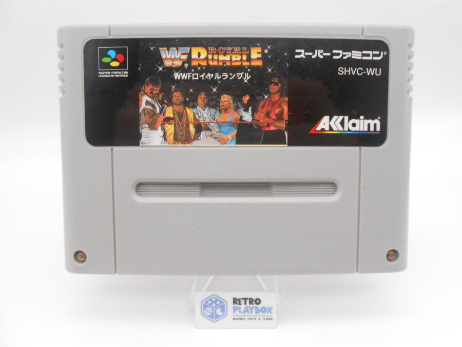 Super Nintendo SNES Spiel WWF ROYAL RUMBLE Japan Famicom Modul /Gut