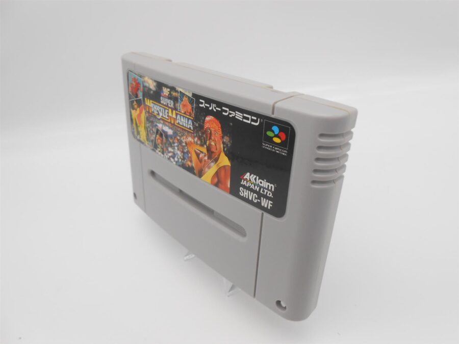 Super Nintendo SNES Spiel WWF WRESTLE MANIA Japan Famicom Modul /Gut