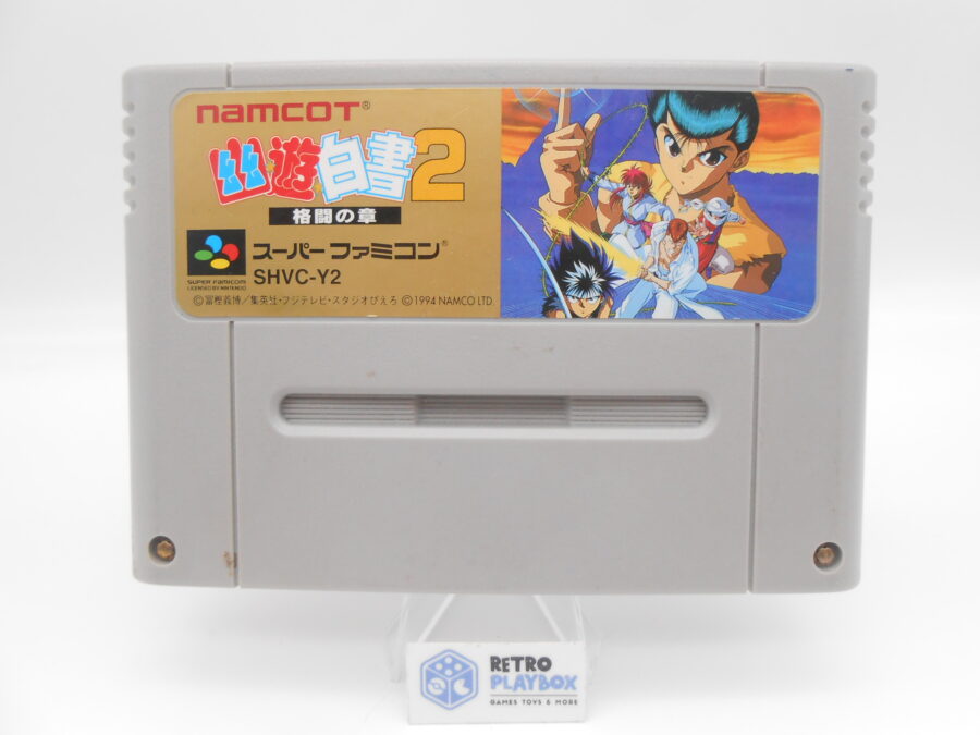 Super Nintendo SNES Spiel YU YU HAKUSHO 2 Japan Famicom Modul /Gut