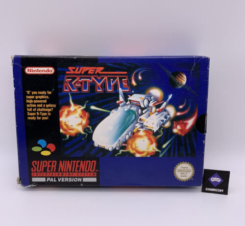 Super Nintendo SNES - Super R-Type | Modul OVP Zustand: Sehr gut V4
