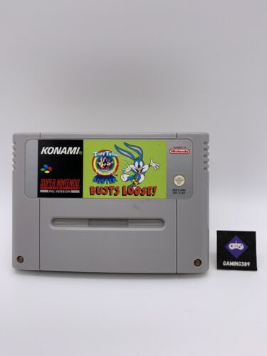 Super Nintendo SNES - Tiny Toon Buster Busts Loose! Zustand: Gut