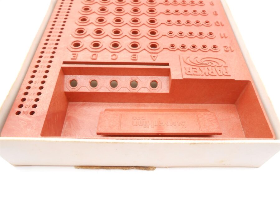 Superhirn 1976 Strategiespiel Taktik Parker Vintage verpackung beschädigt
