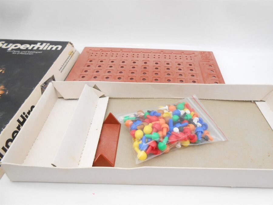 Superhirn Jumbo Knack den Code vollständig Vintage 1972