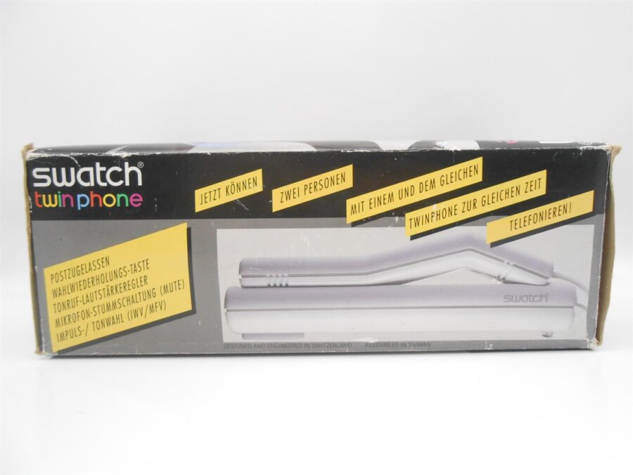 Swatch Twin Phone Vintage Telefon Rarität mit OVP TX D 200