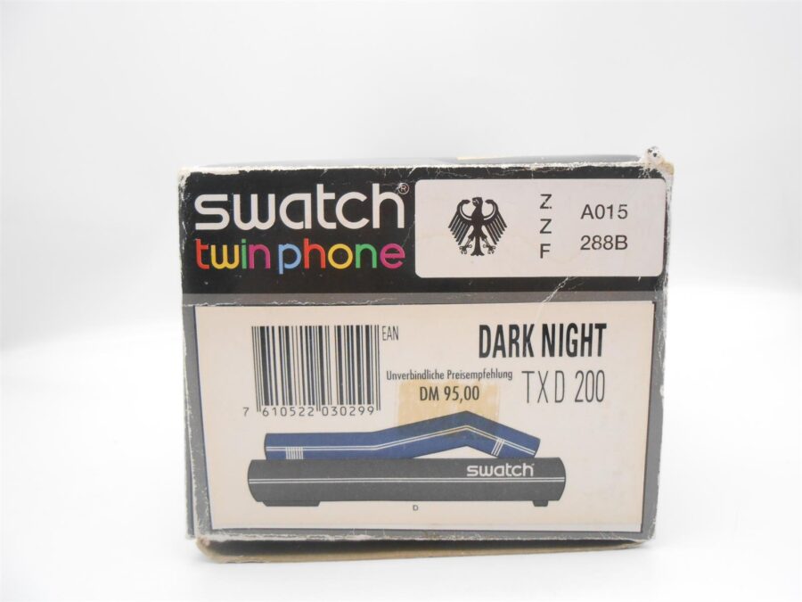 Swatch Twin Phone Vintage Telefon Rarität mit OVP TX D 200