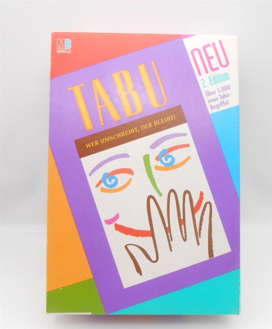 TABU MB Spiel Wer umschreibt, der bleibt! Partyspiel 2. Edition