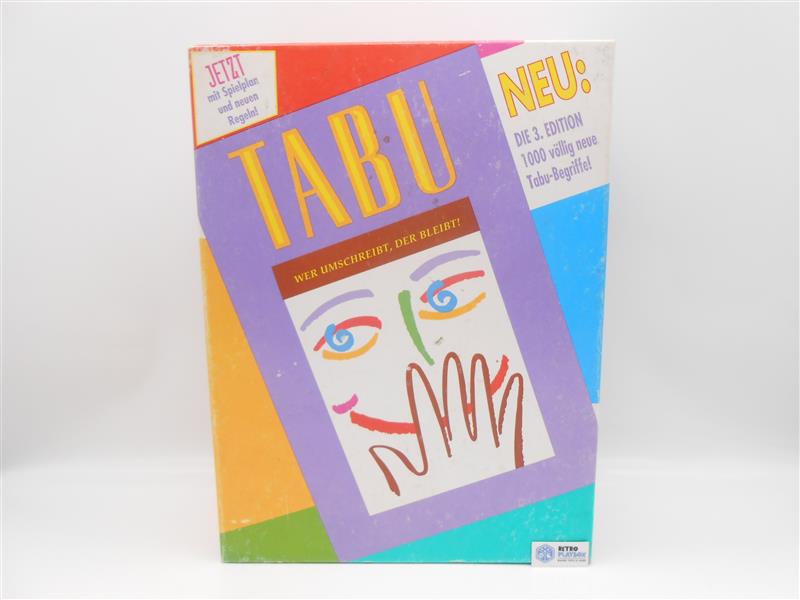 TABU MB Spiel Wer umschreibt, der bleibt! Partyspiel 3. Edition