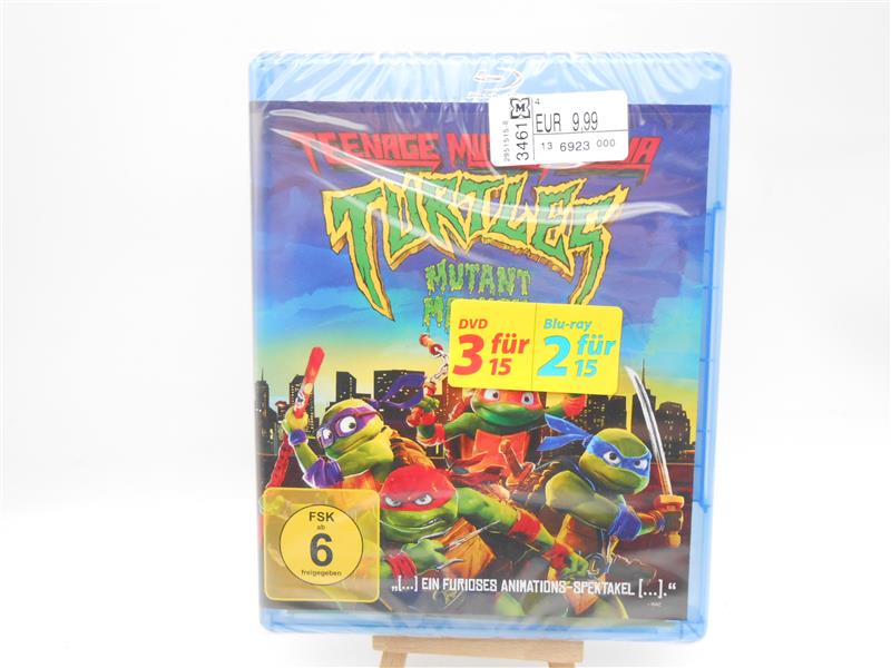 Teenage Mutant Ninja Turtles Blu-Ray DVD Deutsch