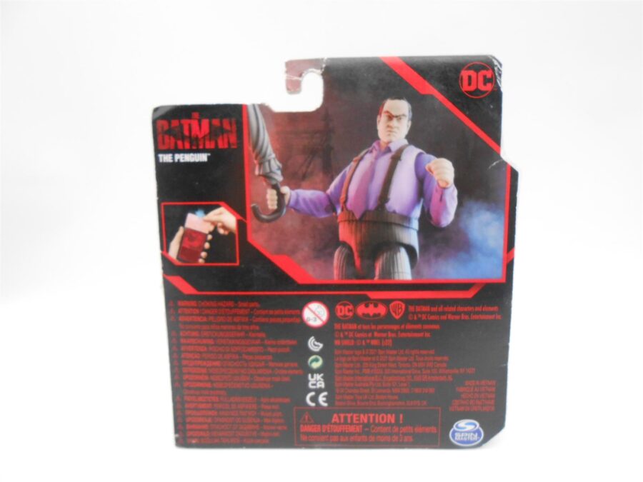 The BATMAN Movie THER PENGUIN Figur mit Zubehör DC Spin Master Neu OVP