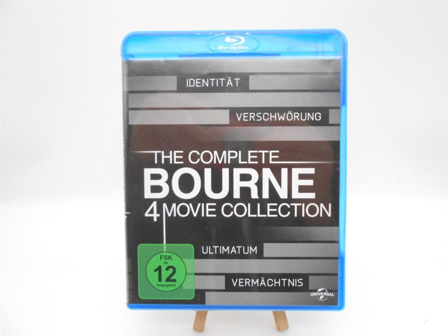 The Complete Bourne 4 Movie Collection DVD Blu-Ray Box
