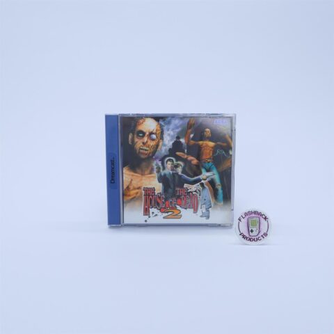 THE HOUSE OF THE DEAD 2 (Sega Dreamcast, 1999) Retro Vintage Zustand Gut