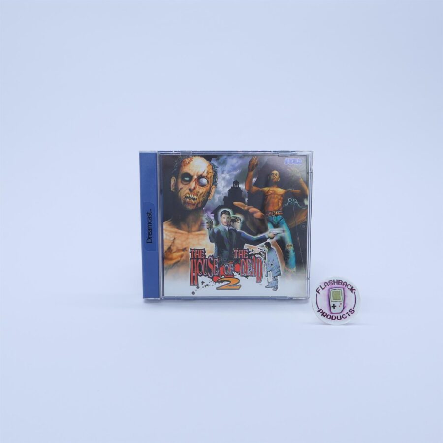 THE HOUSE OF THE DEAD 2 (Sega Dreamcast, 1999) Retro Vintage Zustand Gut