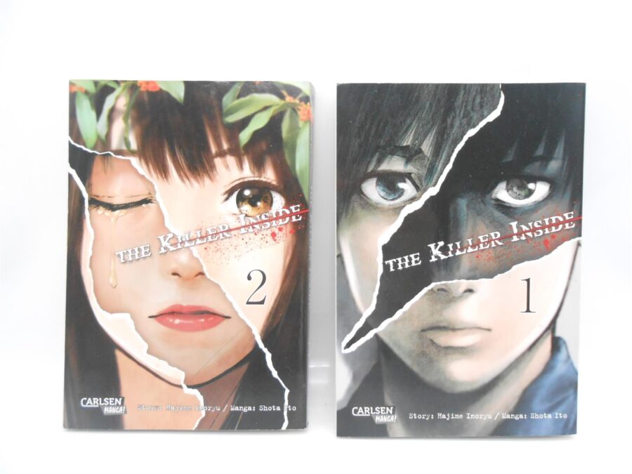 The Killer Inside Manga Band 1+2 Deutsch Carlsen Comic