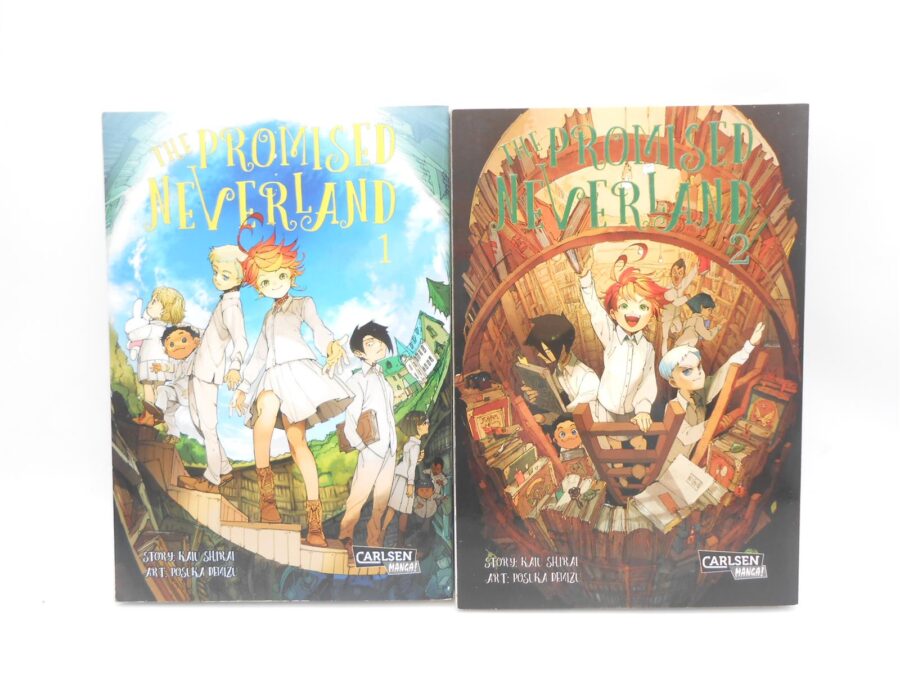 The Promised Neverland Manga Band 1+2 Shirai & Demizu Deutsch Carlsen