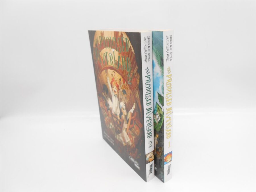 The Promised Neverland Manga Band 1+2 Shirai & Demizu Deutsch Carlsen