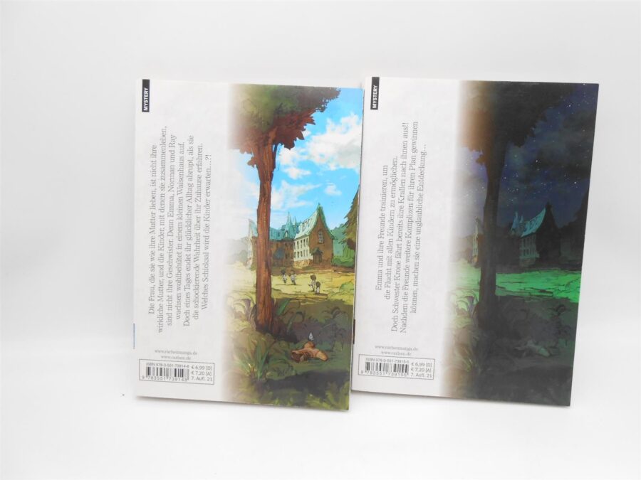 The Promised Neverland Manga Band 1+2 Shirai & Demizu Deutsch Carlsen