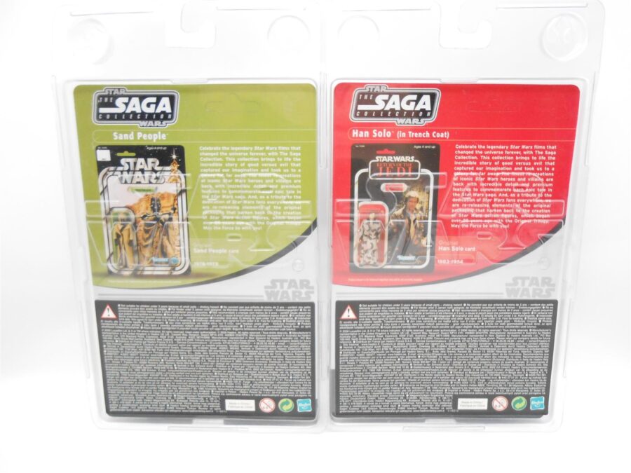 The Star Wars Saga Collection Return of the Jedi Han Solo + Sand People